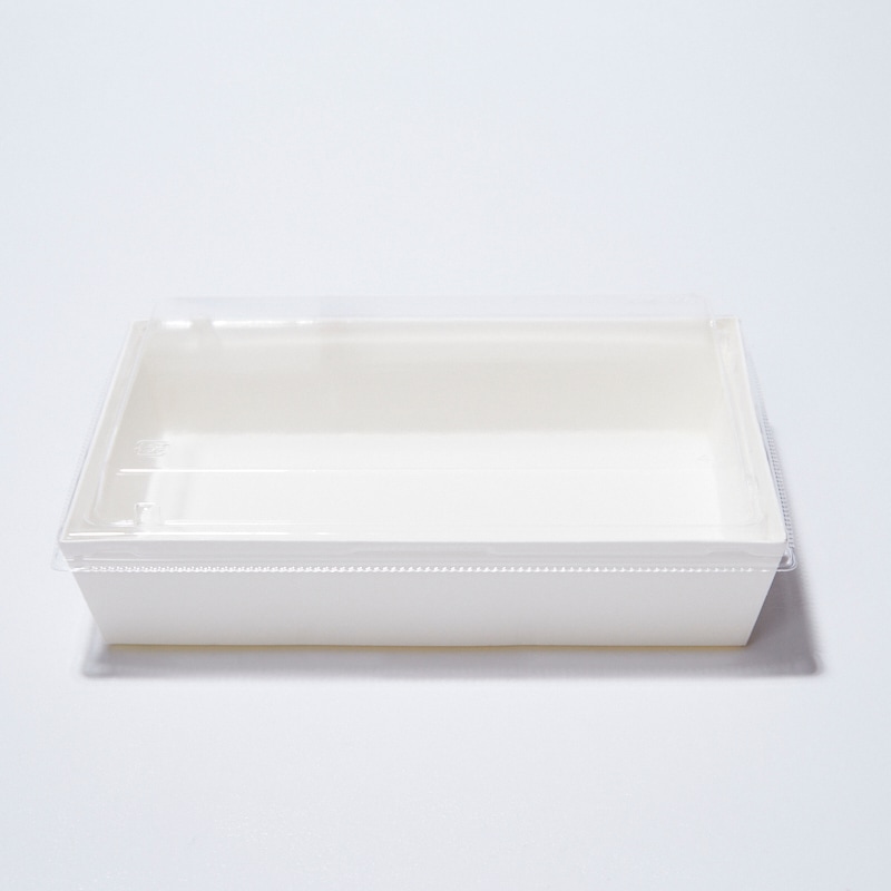 紙トレー KM-76本体 ホワイト｜テイクアウト容器の通販Pakumo（パクモ