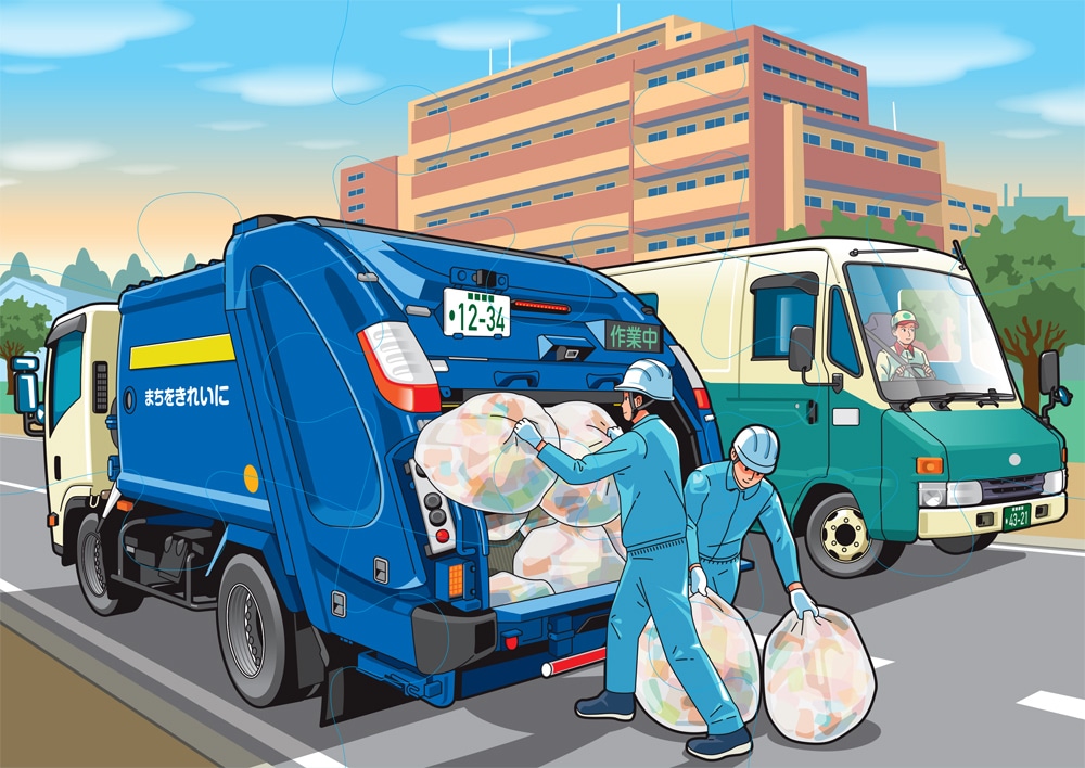 くもんのジグソーパズル STEP2 かっこいいはたらくくるま | 知育