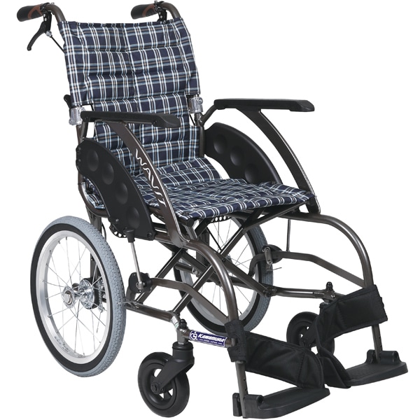 介助用車いす WA16-40(42)A エアタイヤ仕様 「WAVIT(ウェイビット