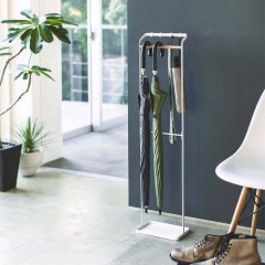 引っ掛けアンブレラスタンド タワー ブラック｜玄関・ガーデニング用品