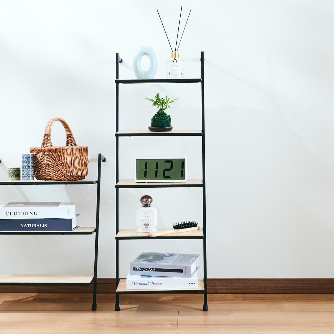 POSH LIVING】 ウォールシェルフ5段｜リビング用品,棚