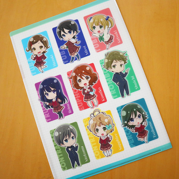 響け！ユーフォニアム」アンコン編 クリアファイル【アンサンブル