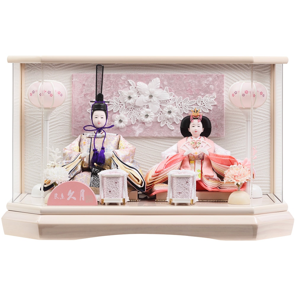 親王ケース飾り アクリルケース 6H-KK33 | ケース飾り | 【公式】 人形