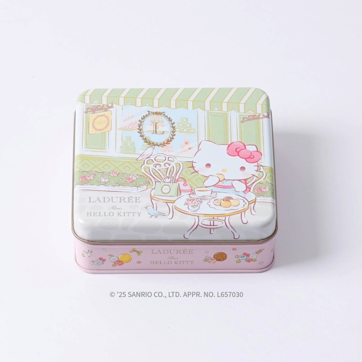 限定ステッカー付き】ハローキティ サブレ12枚入り ｜ラデュレ