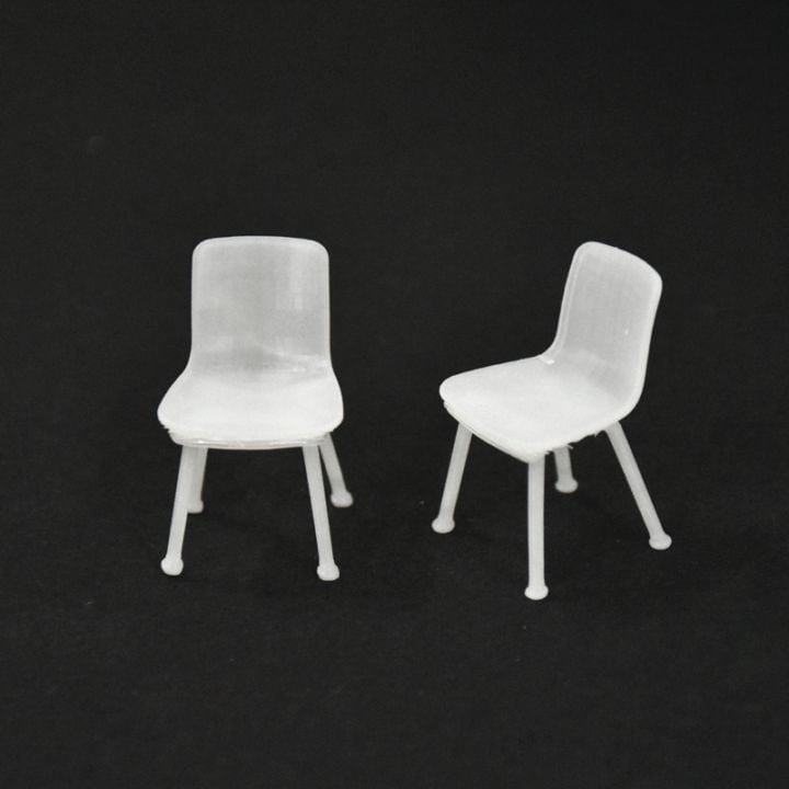 レモン インテリア模型 椅子G 1/30 | 建築模型材料,家具・人の表現