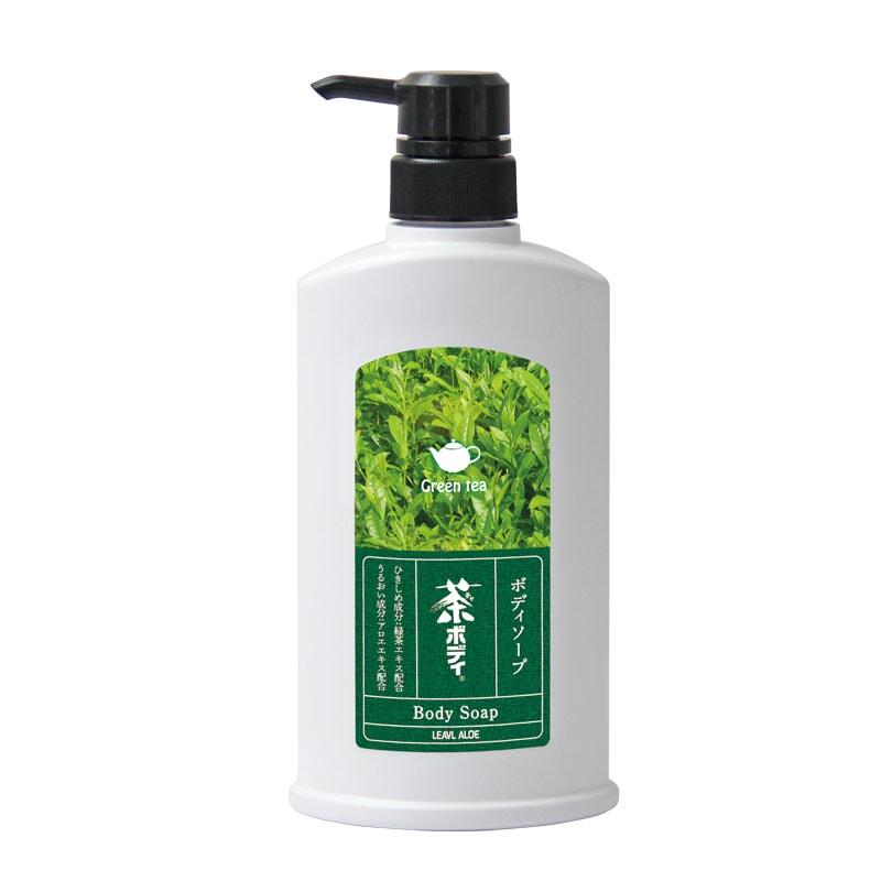 茶ボディソープ容器入500mL｜フタバ化学リーブル公式通販サイト