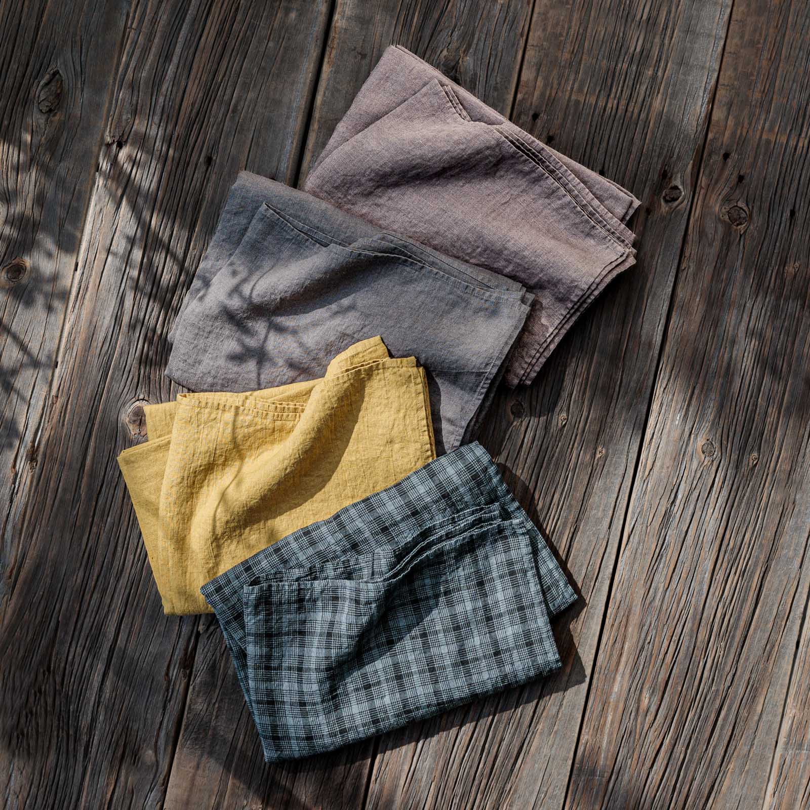 テーブルクロスL _ アンティークイエロー