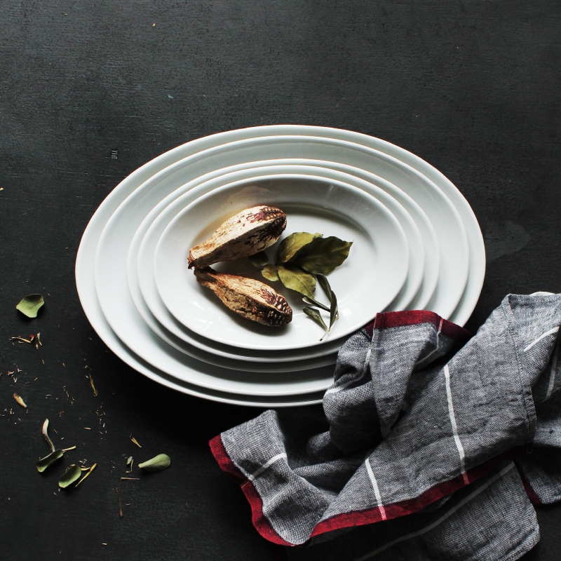 PILLIVUYT _ クラシック オーバルプレート 17×11.4cm～36.3×24.9cm