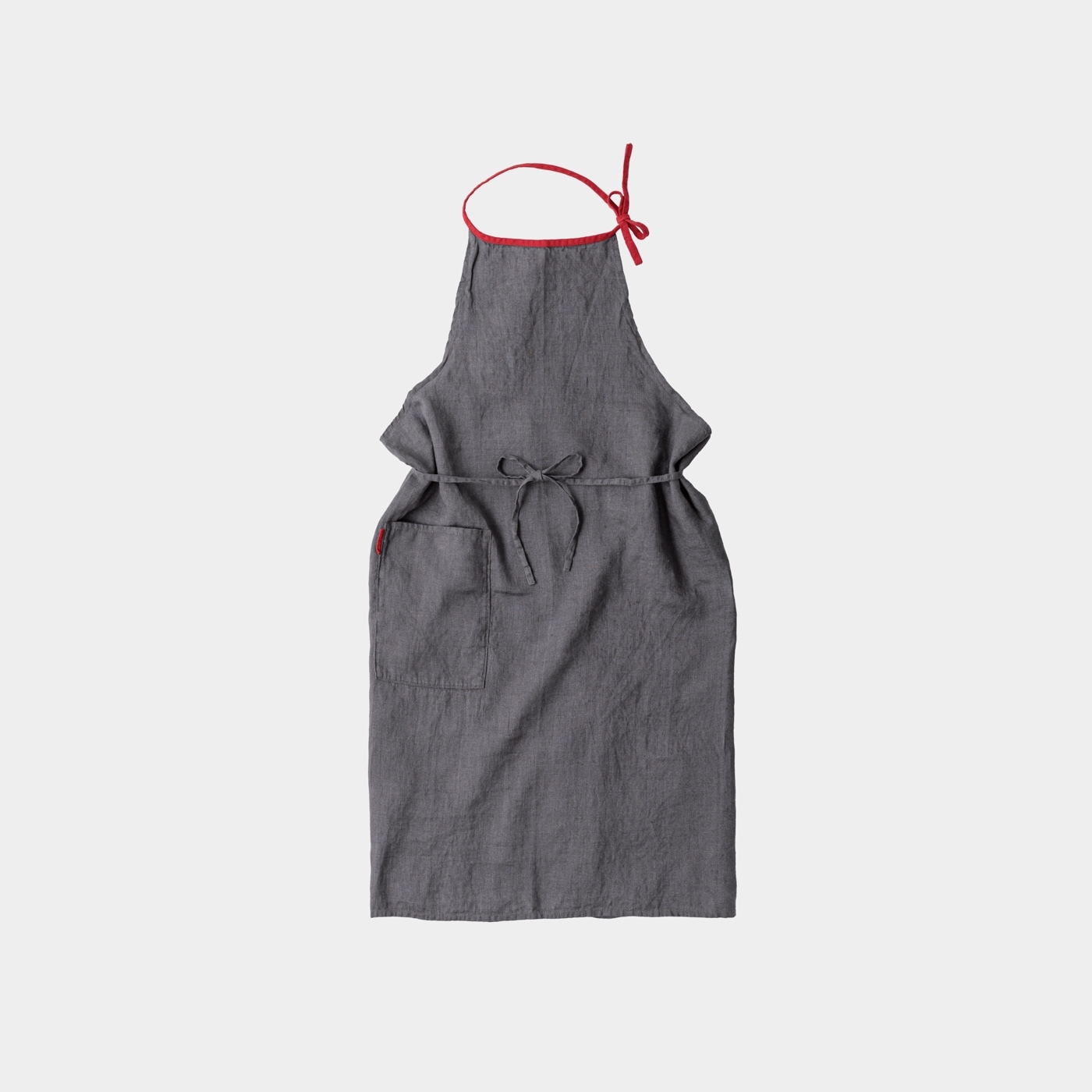 フルエプロン ミラ _ ポワブル/レッド