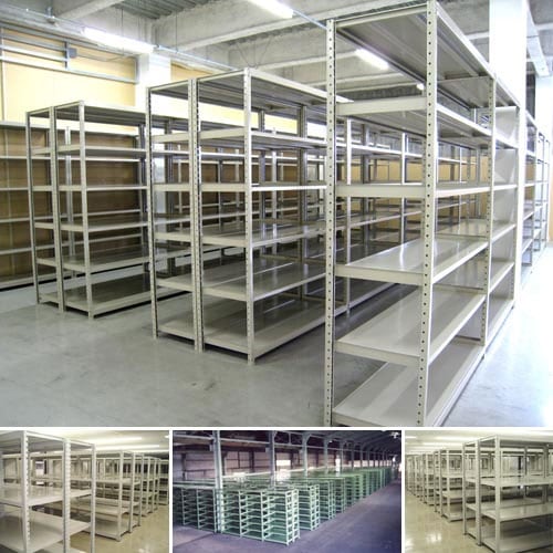 スチールラック 幅90×奥行30×高さ90cm 3段 150kg/段 ボトルレス 軽量