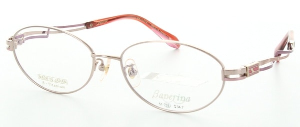 Banerina（バネリーナ）BA-1020 Size.53 Col.1｜メガネ(眼鏡・めがね