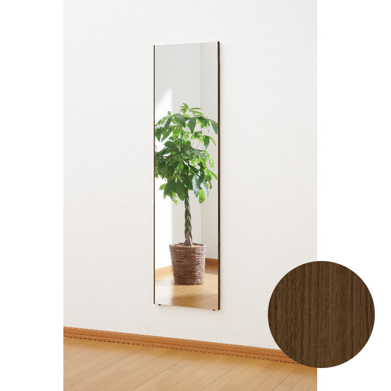 ポイント5倍 NRM011O｜割れないリフェクスミラー 姿見 オーク 1500