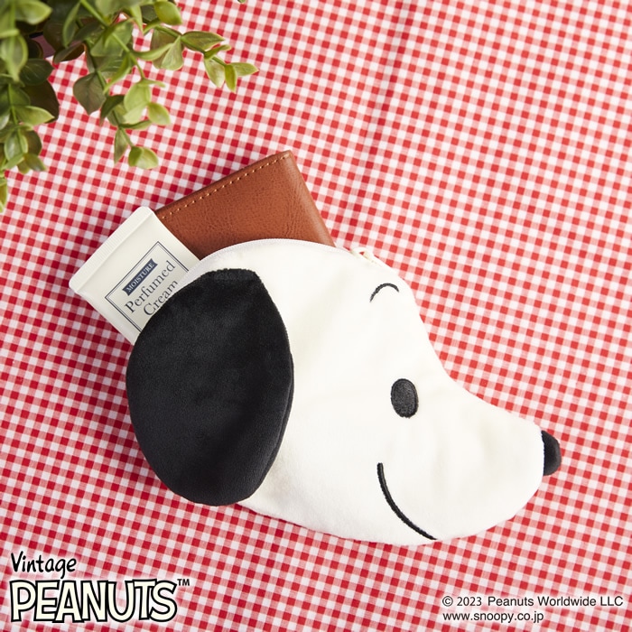 ネコポス可】 ポーチーズ 1950's ヴィンテージスヌーピー|【ぬいぐるみ