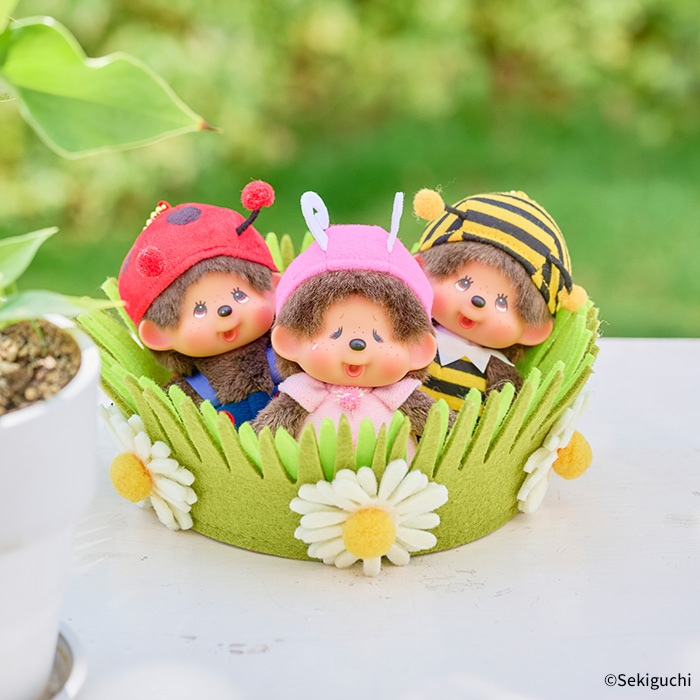 OS限定】 モンチッチ 顔でかSSキーチェーン ちょうちょ|【ぬいぐるみの