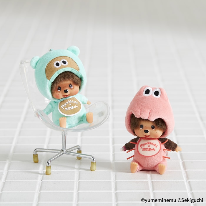 たぬきゅん×モンチッチ 顔でかSSキーチェーン たぬきゅん|【ぬいぐるみ