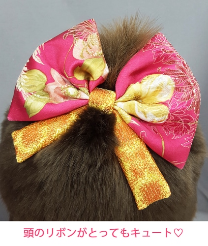 振袖モンチッチ Lサイズ 女の子|【ぬいぐるみのセキグチ】メーカー公式通販