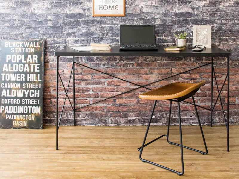 本革座面のスツール｜ミッドセンチュリーデザイン | インテリア・家具