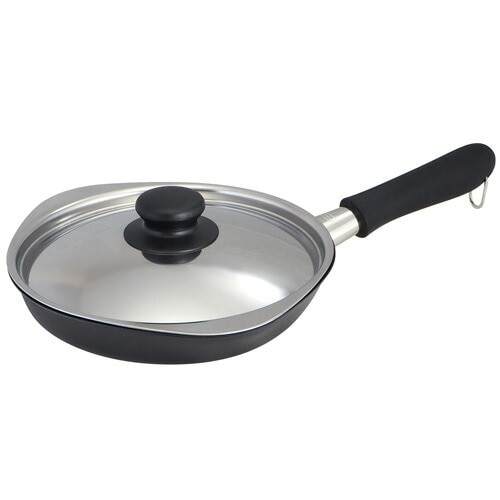 柳宗理 鉄フライパン ダブルファイバー窒化加工 18cm ふた付 日本製の