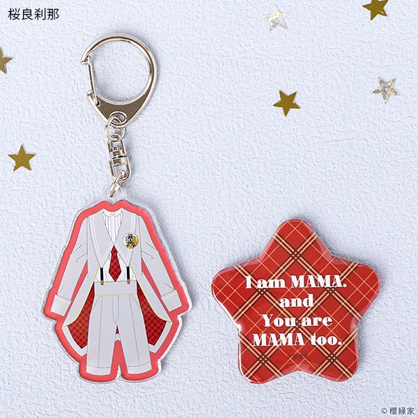 アイショタ idol show time エトエル衣装キーホルダー＆ママバッジ