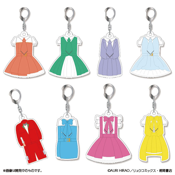 推しが武道館いってくれたら死ぬ ChamJam 衣装キーホルダー＆チェキ風