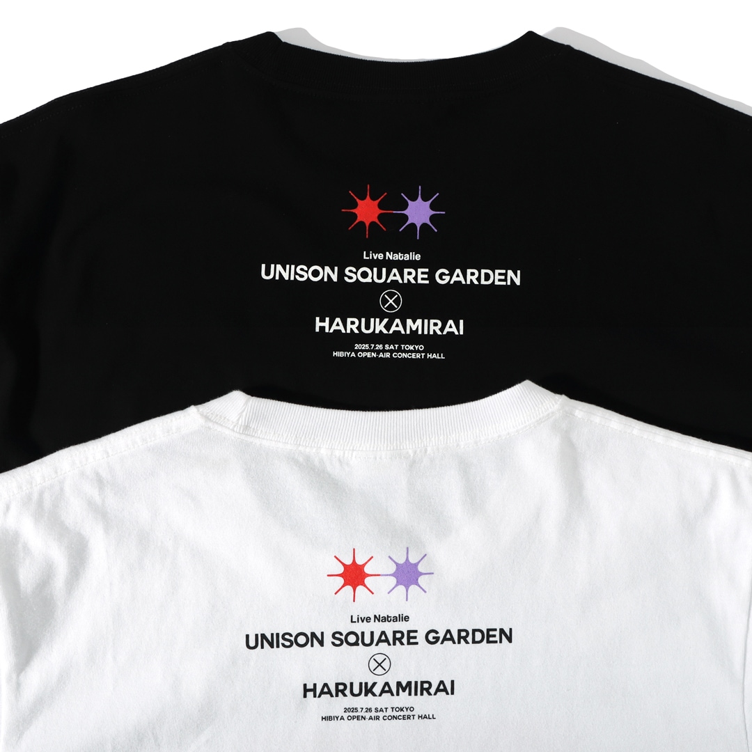 ライブナタリー “UNISON SQUARE GARDEN × ハルカミライ” グラフィックT