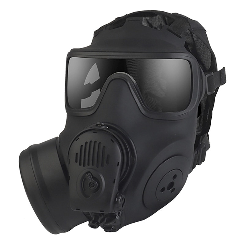 WoSporT AVON タイプ FM-53 ダミー ガスマスク マイク 電動ファン付