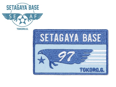 世田谷ベース アイロンワッペン S / バード ブルー | シューズ/雑貨