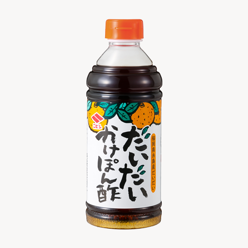 だいだいかけぽん酢 500ml｜ぽん酢・酢,ぽん酢｜｜ニビシ醤油 公式通販