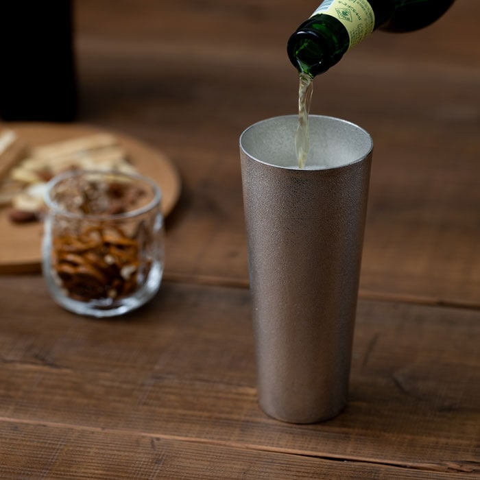 ビアカップ - L｜錫製雑貨・酒器の通販は能作オンラインショップ【公式】