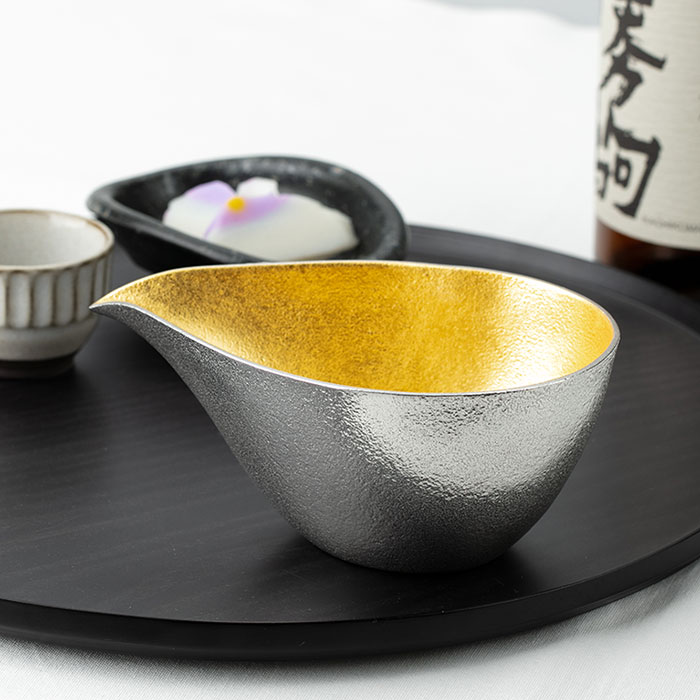 錫徳利・錫猪口 2ヶセット（桐箱入）｜錫製雑貨・酒器の通販は能作