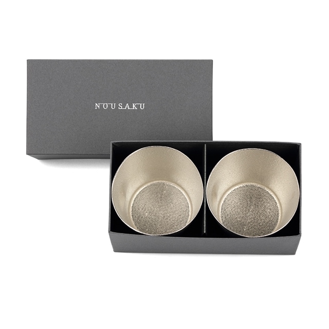 NAJIMIタンブラー 2ヶセット｜錫製雑貨・酒器の通販は能作オンライン