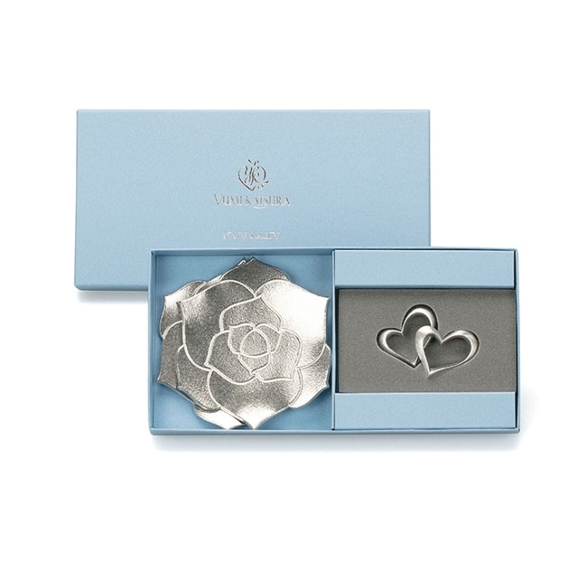 フラワートレーギフト（フラワートレー6枚セット）｜錫製雑貨・酒器の