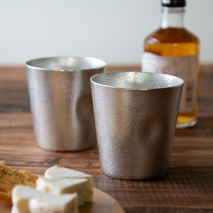 NAJIMIタンブラー 2ヶセット｜錫製雑貨・酒器の通販は能作オンライン