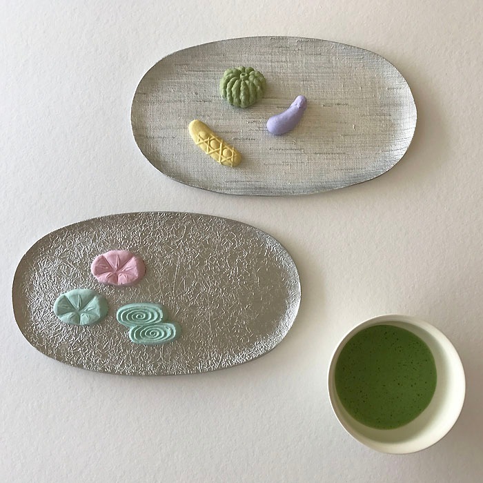 小長皿 - 布目・氷割｜錫製雑貨・酒器の通販は能作オンラインショップ