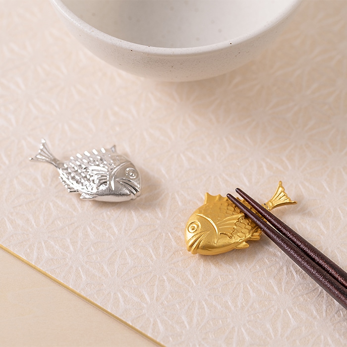 鯛のはしおき - 2ヶ入｜錫製雑貨・酒器の通販は能作オンライン