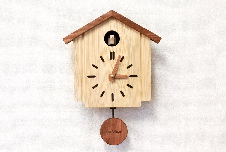 カッコークロック 森の巣箱｜オークヴィレッジオンラインショップ