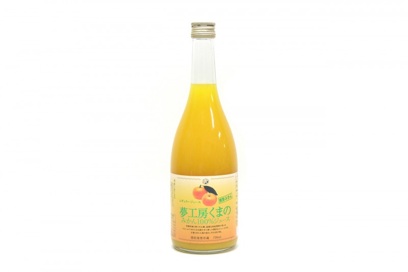 夢工房くまの マルチ栽培みかん100% 720ml | 飲料 | おかげ横丁公式
