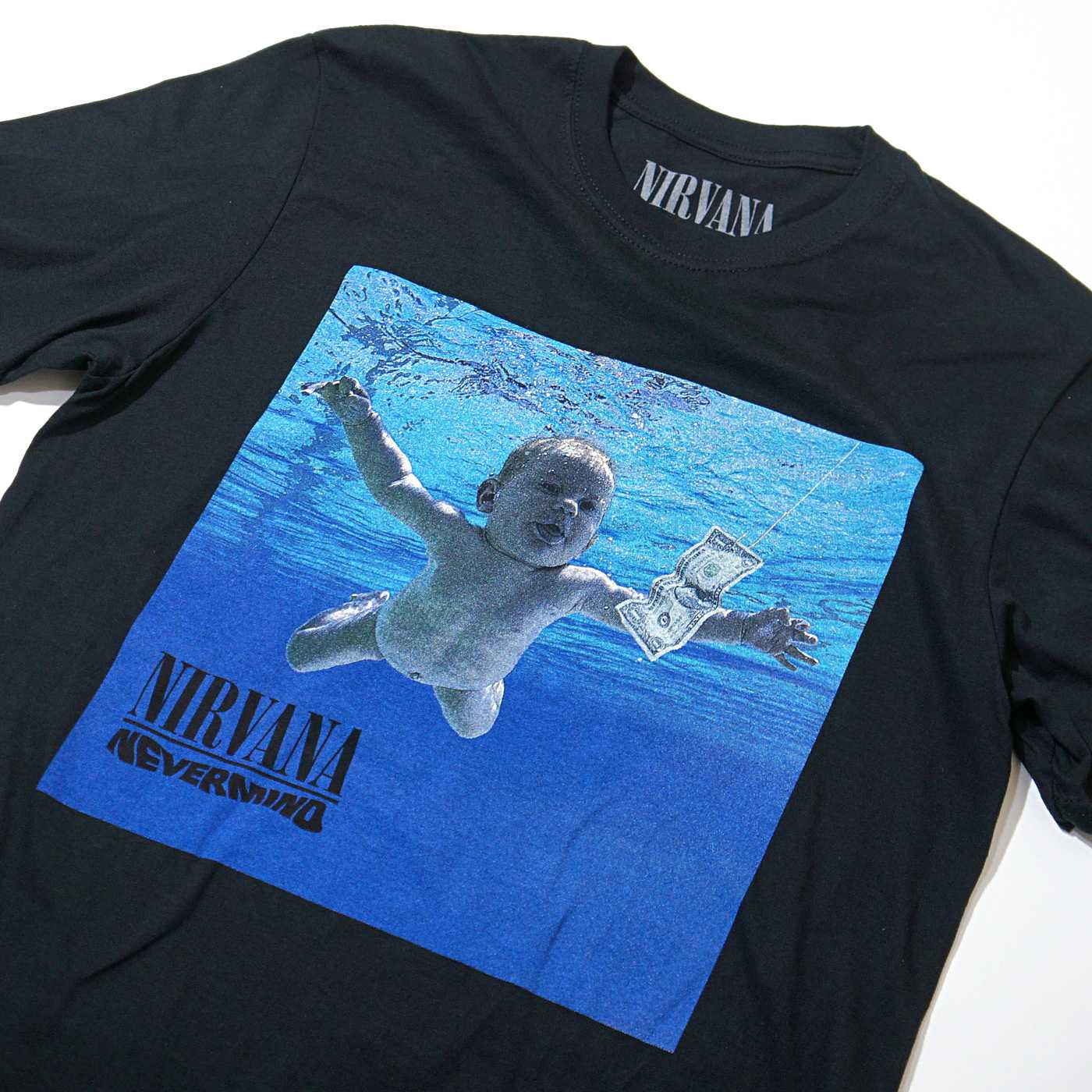 NIRVANA Tシャツ Nevermind Album-Black | OSOMALO バンドTシャツの通販