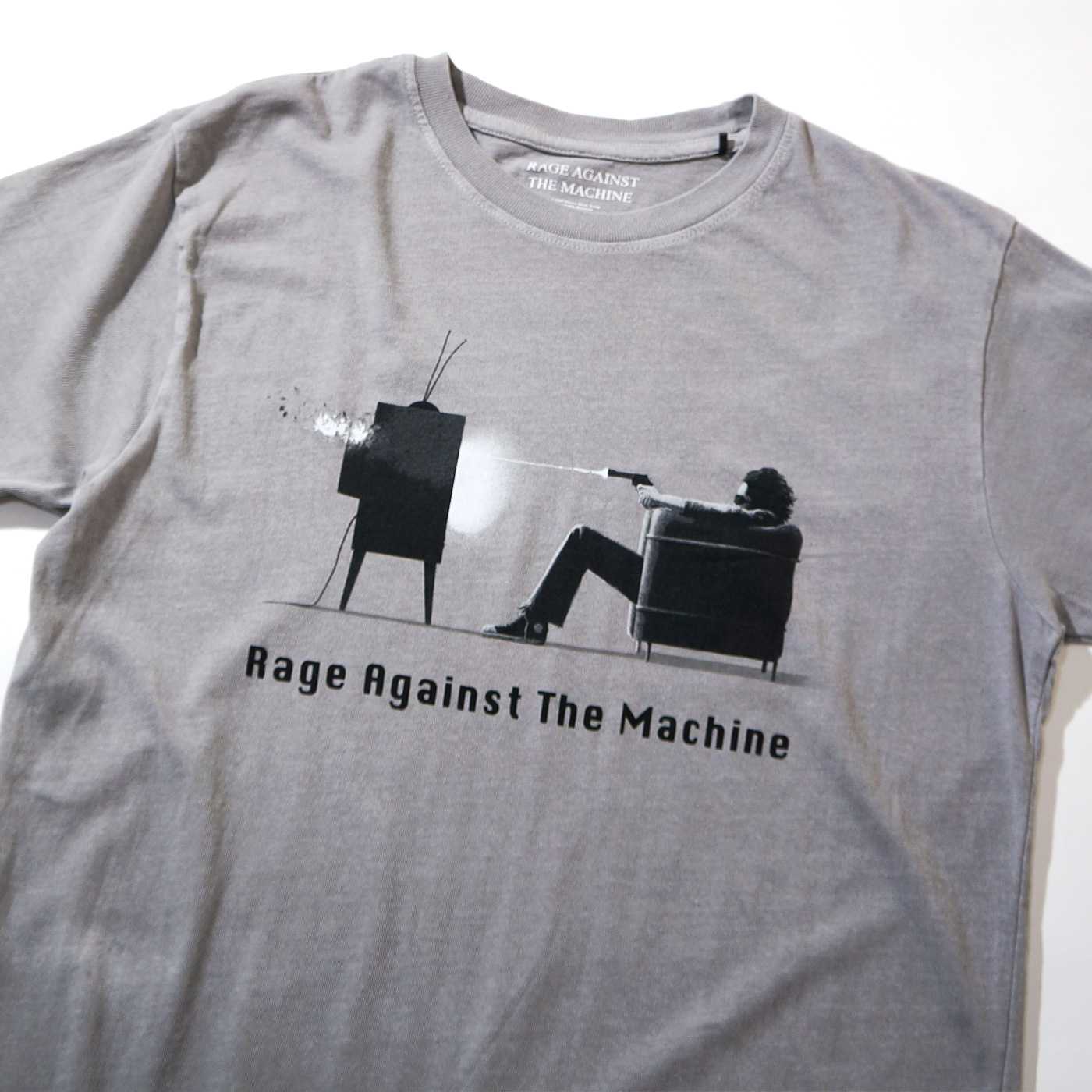 RAGE AGAINST THE MACHINE Tシャツ Wont Do(Dip Dye)-Gray | OSOMALO