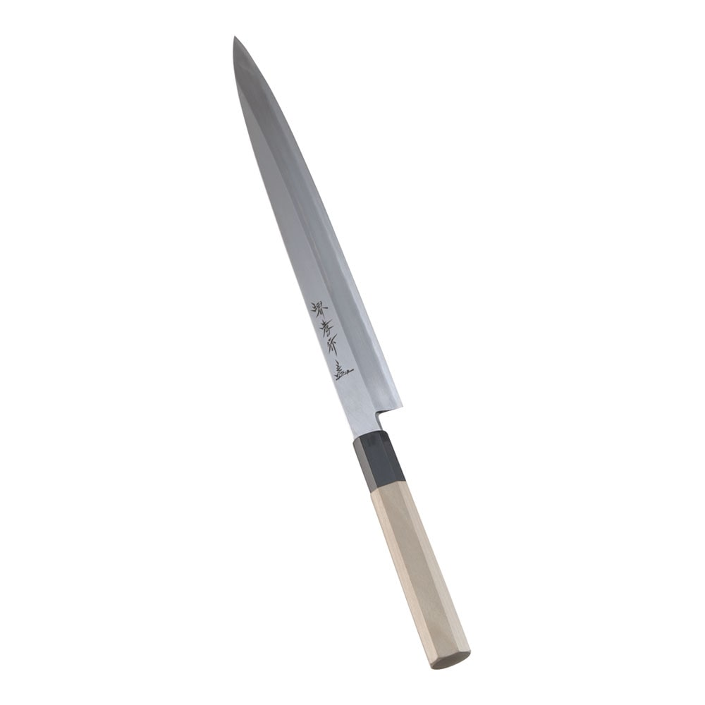 正夫27cm 堺孝行 シェフ和包丁（銀三鋼） 04004 270mm 水牛八角柄