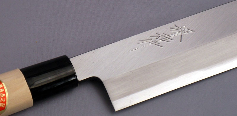 鎌型薄刃包丁24cm 堺孝行 霞研 06056 240mm 白三鋼 PC柄 | 包丁,包丁の