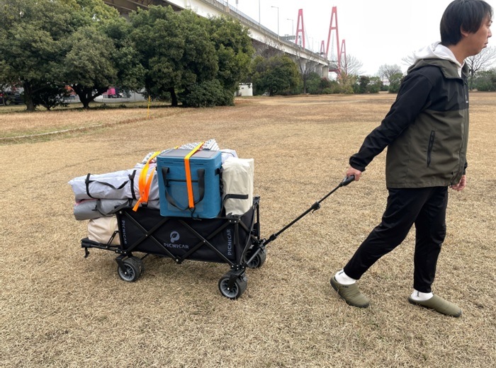 折りたたみ式ビカクラック 1000mm x 960mm 製品情報】CAF-4TEXA タフキャリー ： はしご、脚立の株式会社ピカ