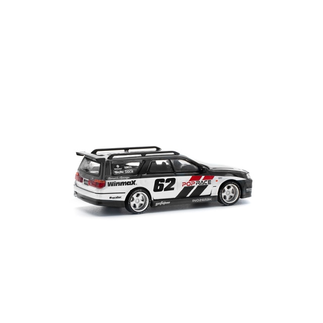 1/64 STAGEA SIM0N'S GARAGE #62 BLACK | Nissan | POP RACE WORLD