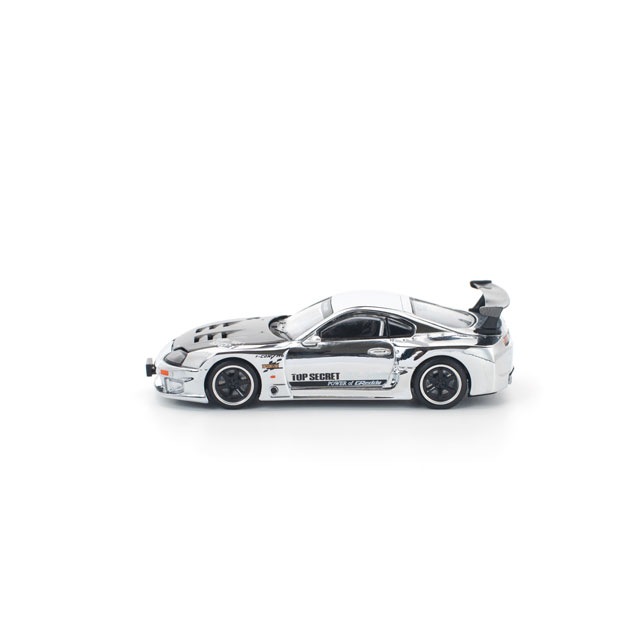 1/64 TOP SECRET GT300 SUPRA - SILVER CHROME トップシークレット
