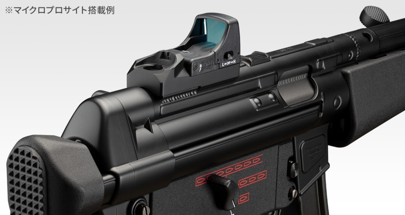 東京マルイ　次世代電動ガンMP5 A5 ドットサイト　 トレーサー　マガジン 東京マルイ MP5A5 次世代電動ガンが8月18日に発売決定！