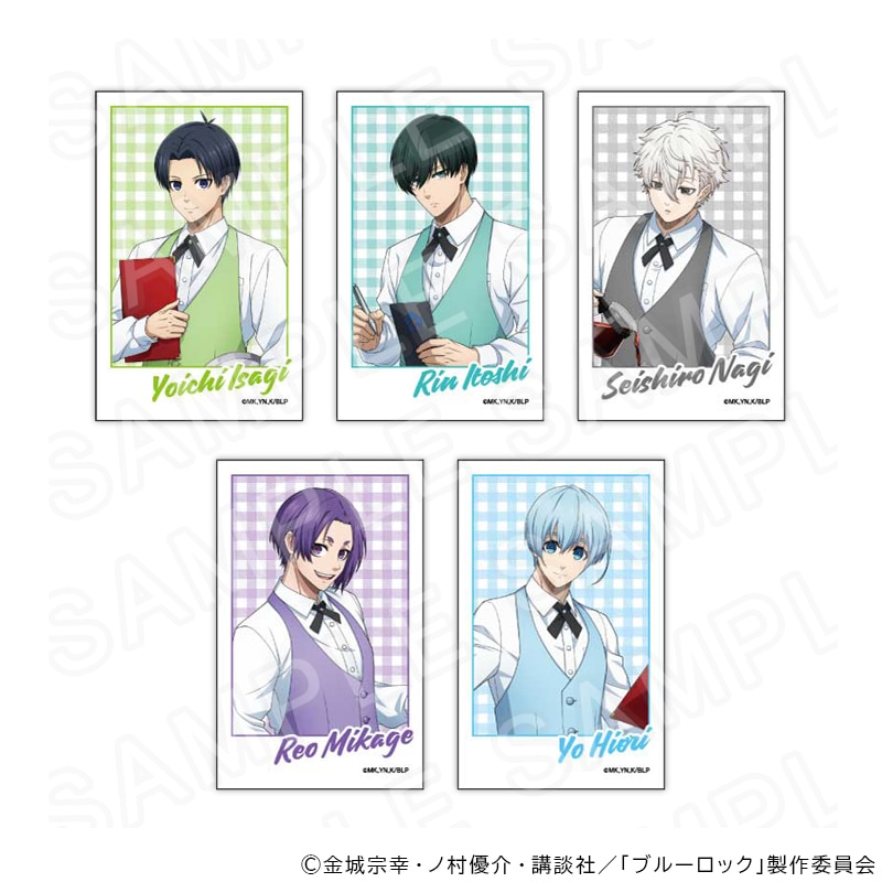 TVアニメ『ブルーロック』描き下ろしカードセット（カフェ衣装Ver）