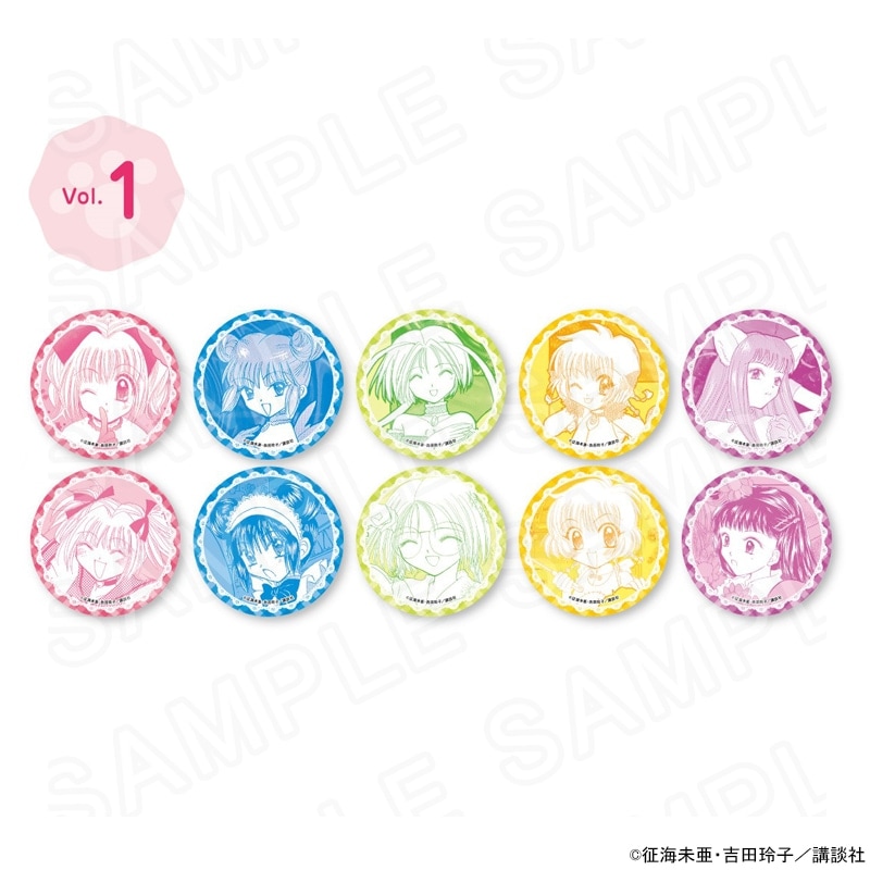 東京ミュウミュウ」トレーディング缶バッジVol.1