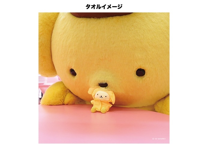 推しキャラ工房】ポムポムプリン ミニプリ【ハンドタオル・キャンバス