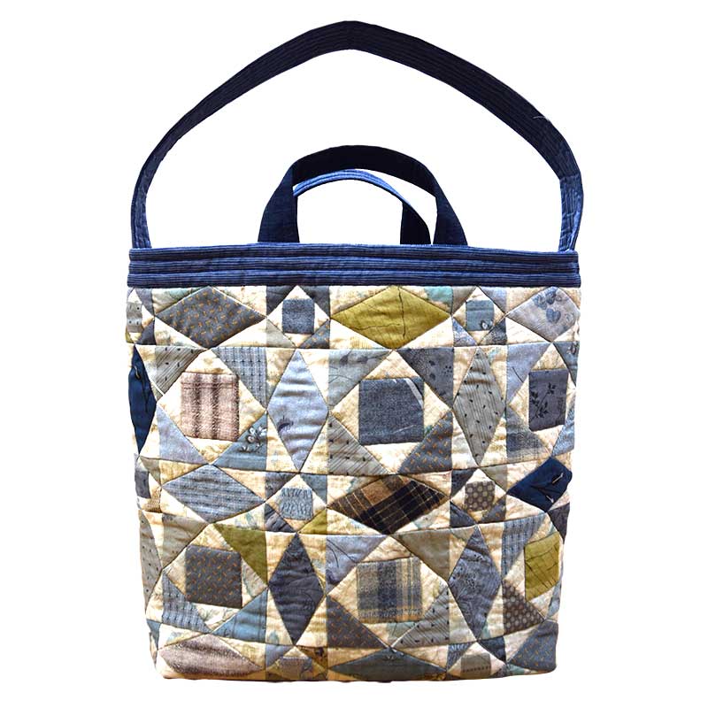 海の嵐のショルダーバッグ（作り方なし）斉藤謠子のトラディショナル