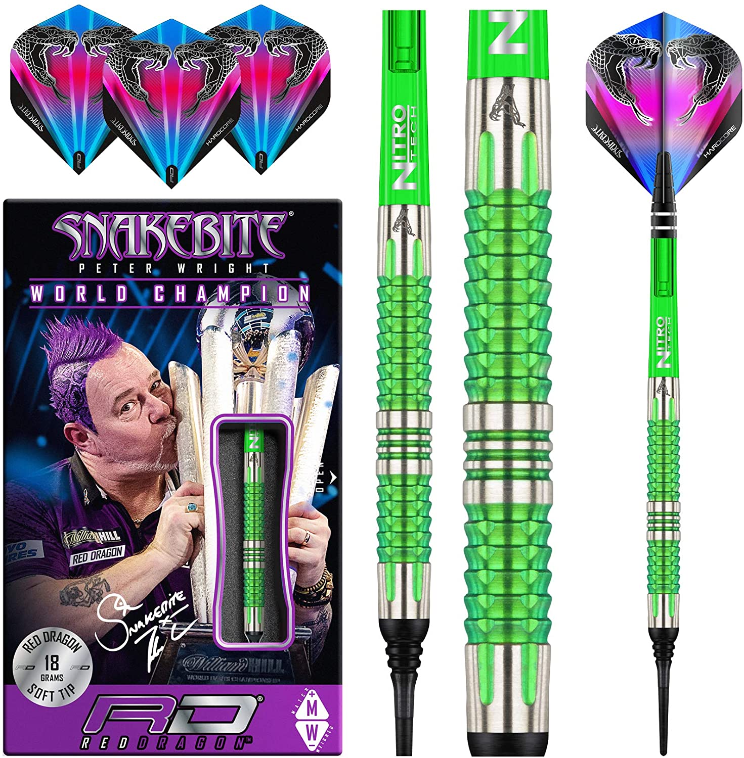 Red Dragon(レッドドラゴン) [バレル] Peter Wright Snakebite Mamba2